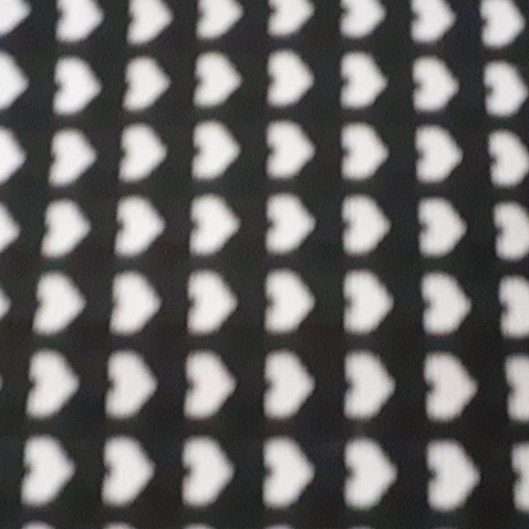 Rachel Roy I Heart You Black White shorts sz 12 2 front pockets waist 32 inches - Picture 2 of 6